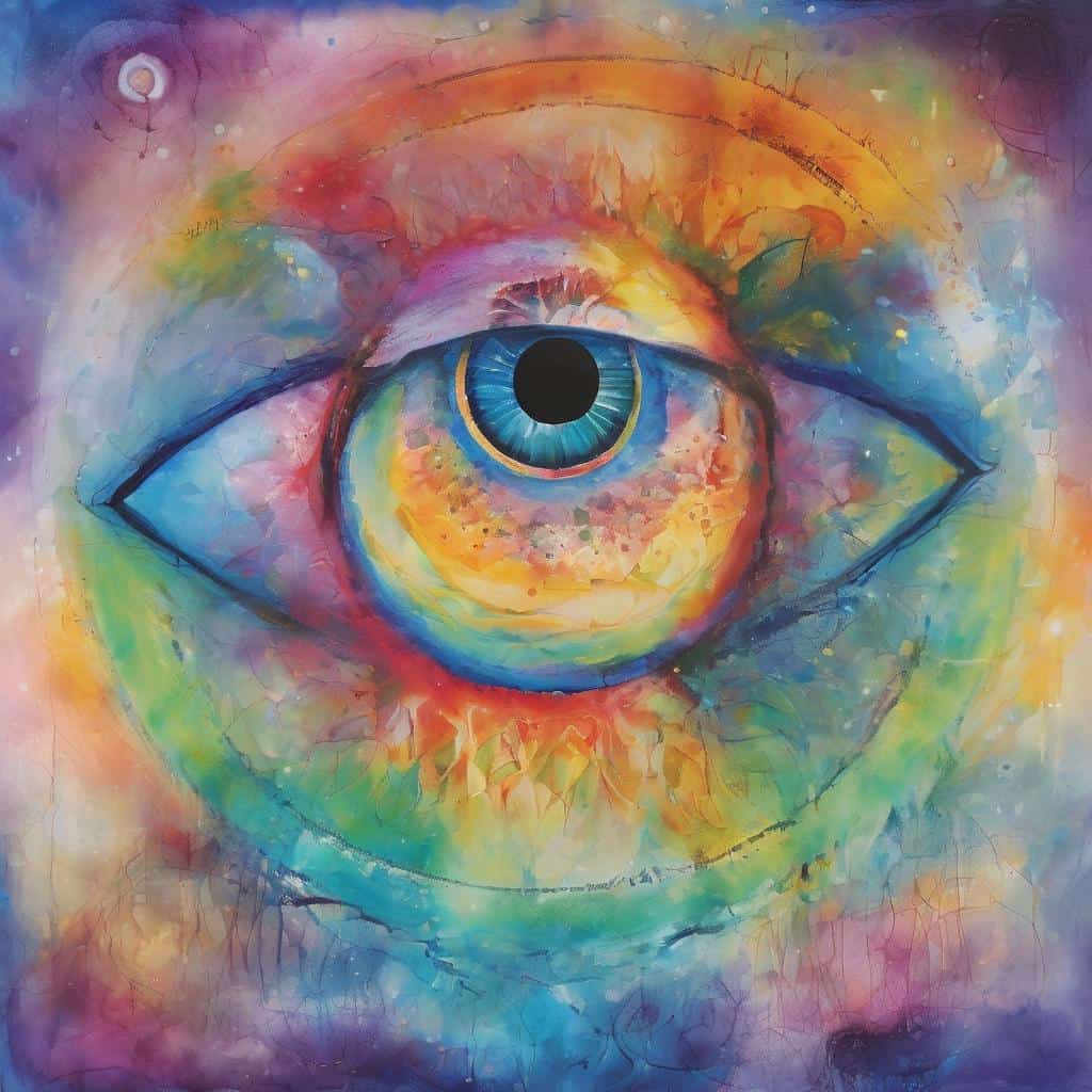 Ορατότητα και προσωπική εξέλιξη με το έργο ζωγραφικής του ανθρώπινου ματιού.